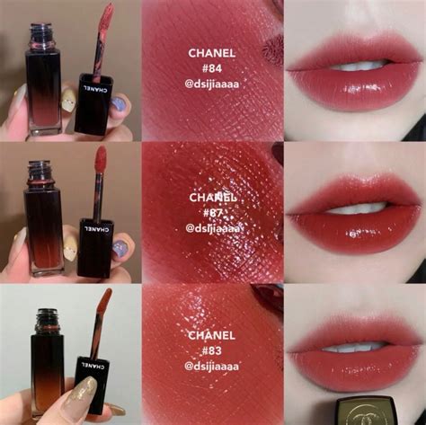 chanel rouge allure laque 87|chanel rouge allure lipstick 91.